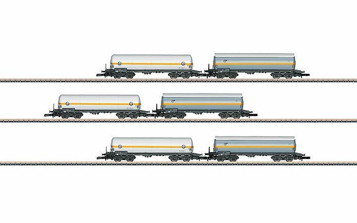 maerklin/メルクリン 82189 タンク貨車6両セット VTG EVA Zゲージ