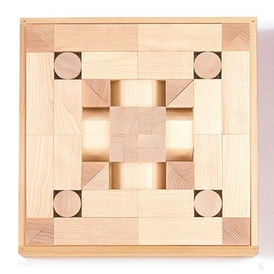 即納可】童具館 WAKU-BLOCK45H6 ワクブロック45H6 |木のおもちゃ がりとん