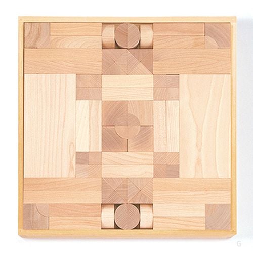 ワクブロック WAKU-BLOCK45 積み木、わくわくトレイセット 童具館 WAKU-BLOCKシリーズ・童具館