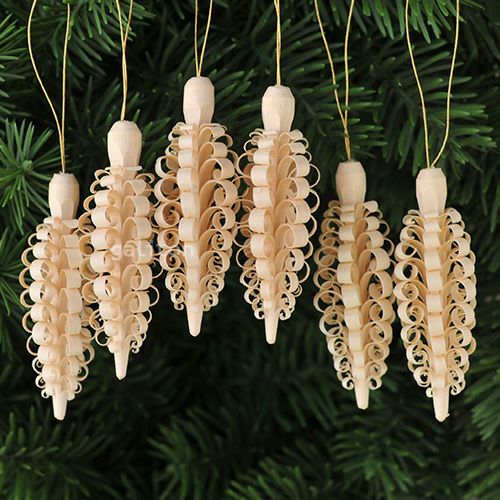 【xmas限定販売】《クリスマスオーナメント》 シュパンツァプフェン(小)6個セット