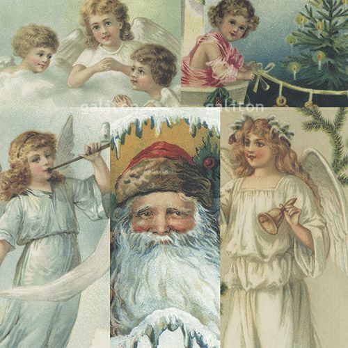 【xmas限定販売】 クリスマスポストカード5枚組F