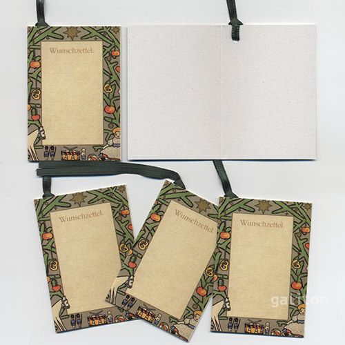 【xmas限定販売】 クリスマスメッセージタグ 5枚組B