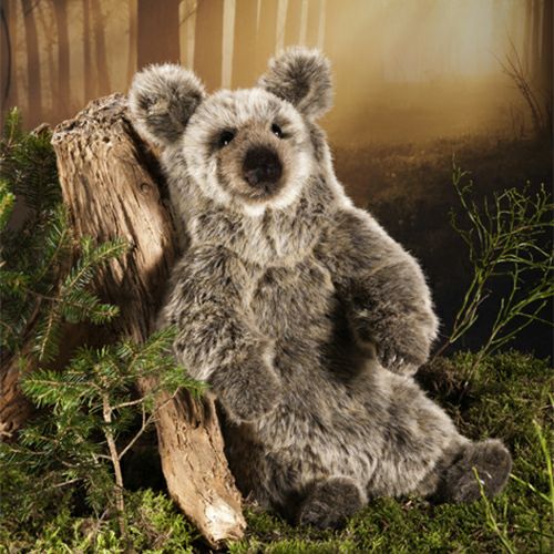 ケーセン Koesen ぬいぐるみ ソフトベア グリズリー（小） GRIZZLY