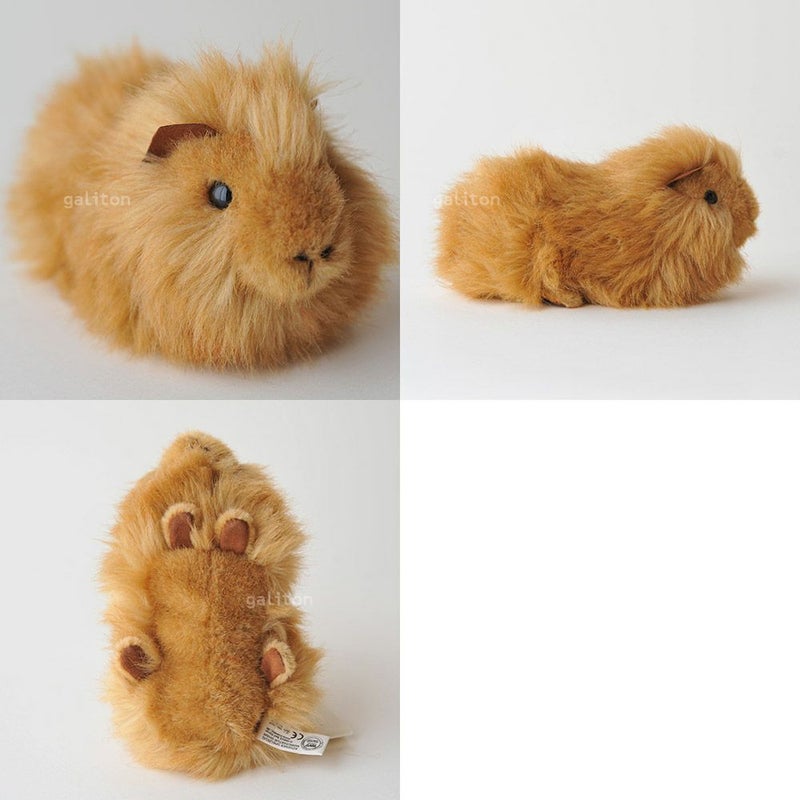 ケーセン Koesen ぬいぐるみ モルモット 薄茶 GUINEA PIG