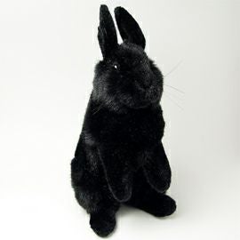 ケーセン Koesen ぬいぐるみ くろいうさぎ