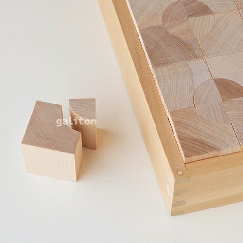 童具館 ワクブロック WAKU-BLOCK45 G16（円柱内包体、扇柱（小