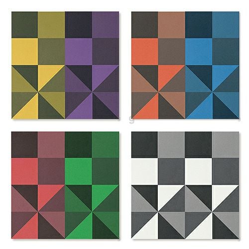 童具館 マグネットモザイク45四角mix清濁色セット