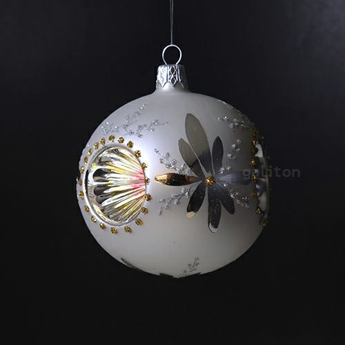 【xmas限定販売】 グラスクーゲル 白/金/赤 1042