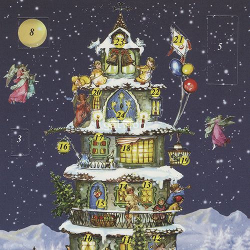 【xmas限定販売】 アドヴェントカード2枚組H