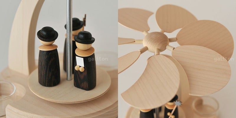 【xmas限定販売】 クリスマスピラミッド ザイフェナーフォルクスクンスト Seiffener Volkskunst 聖歌隊