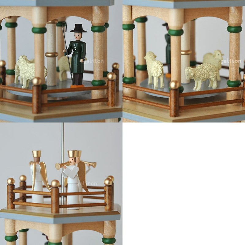 【xmas限定販売】 クリスマスピラミッド3段 聖誕 茶