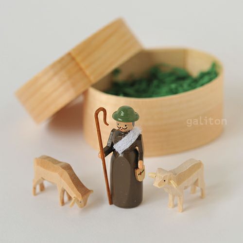 【xmas限定販売】 ヴォルフガングブラウン Wolfgang Braun わっぱ入り 羊飼いと羊