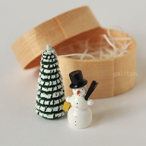 【xmas限定販売】 ヴォルフガングブラウン Wolfgang Braun わっぱ入り 雪だるまと木