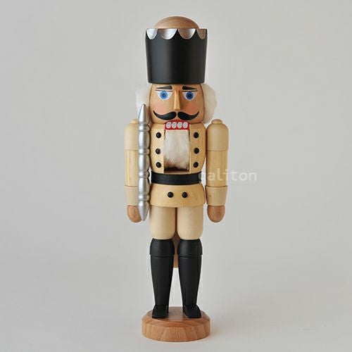 くるみ割り人形 ザイフェナーフォルクスクンスト Seiffener Volkskunst 王様(小) ナチュラル 113018