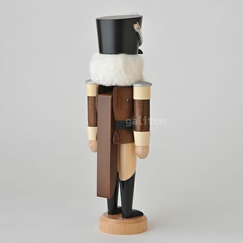 くるみ割り人形 ザイフェナーフォルクスクンスト Seiffener Volkskunst 軽騎兵(小) 茶/ナチュラル 113126