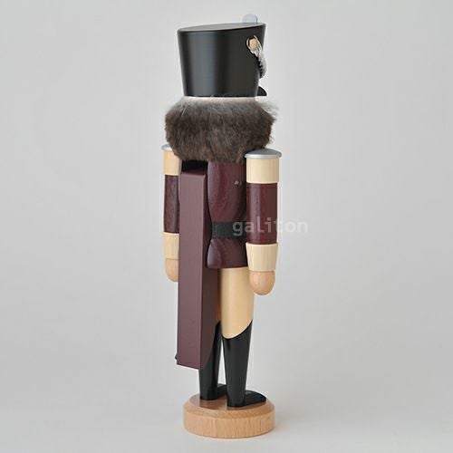 くるみ割り人形 ザイフェナーフォルクスクンスト Seiffener Volkskunst 軽騎兵(小) 紫/ナチュラル 113127