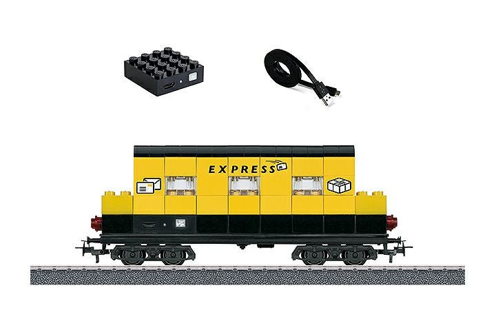 maerklin/メルクリン 44737 ブロック組立て貨車 ライトユニット付