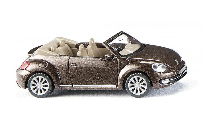 ヴィーキング Wiking 002802 VW The Beetle convertible toffee brown met