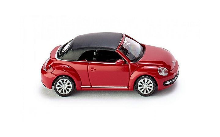 ヴィーキング Wiking 002849 VW The Beetle Cabrio (closed) - tornado red