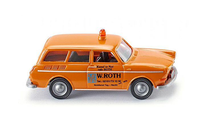 ヴィーキング Wiking 004201 Emergency service - VW 1600 Variant W. Roth