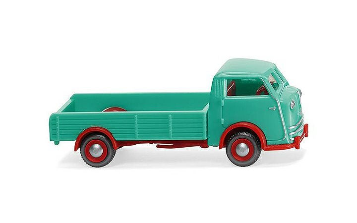 ヴィーキング Wiking 033502 Tempo Matador low-side flatbed ? turquoise