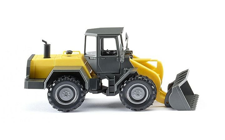 ヴィーキング Wiking 065108 Wheel loader (Liebherr) - zinc yellow