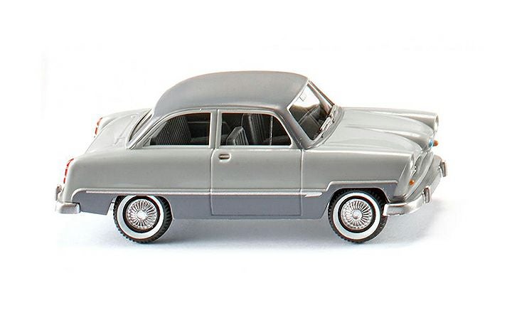 ヴィーキング Wiking 082149 Ford Taunus 12 M - light grey/dark grey
