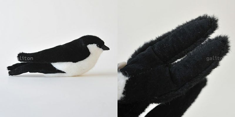 ケーセン Koesen ぬいぐるみ ツバメ Mehlschwalbe