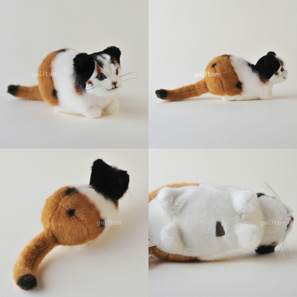 ケーセン Koesen ぬいぐるみ 猫 ミニ 三毛 Gluckskatze, mini