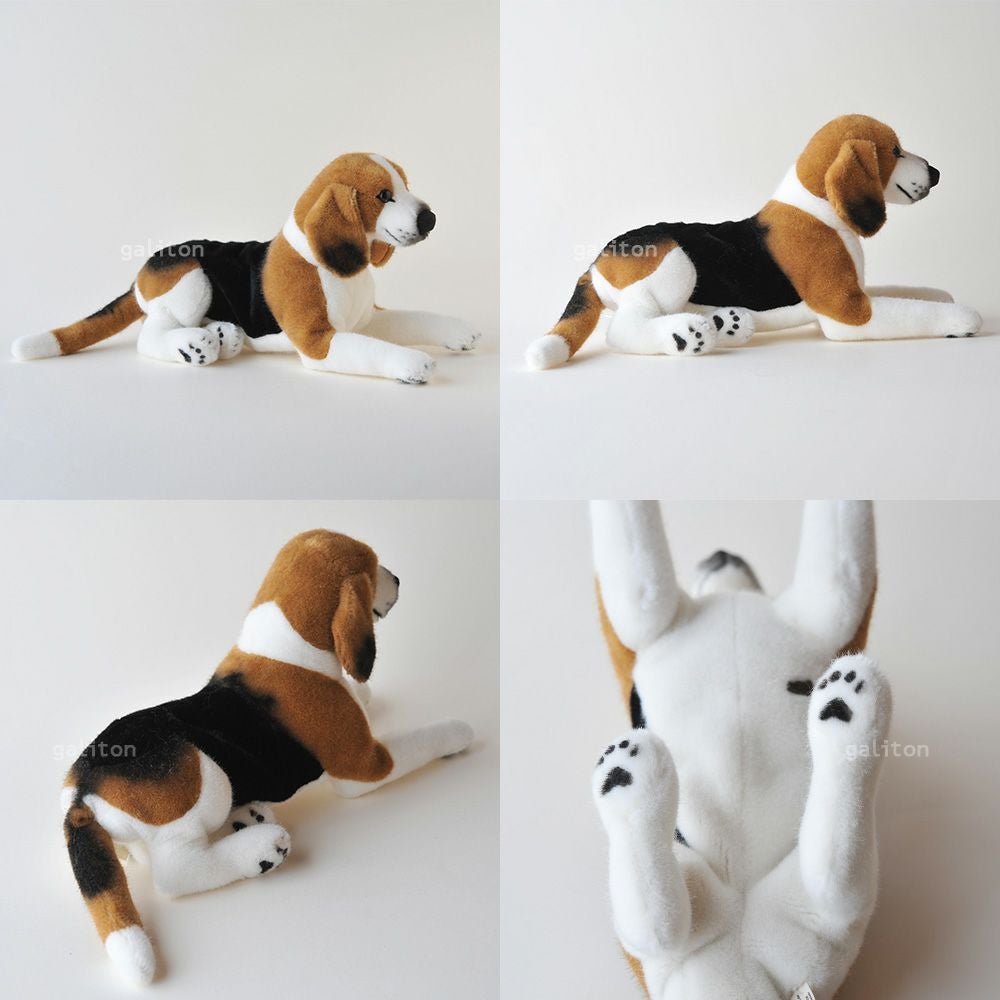ケーセン Koesen ぬいぐるみ ビーグル 伏せ Beagel, liegend