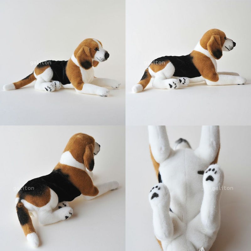 ケーセン Koesen ぬいぐるみ ビーグル 伏せ Beagel, liegend
