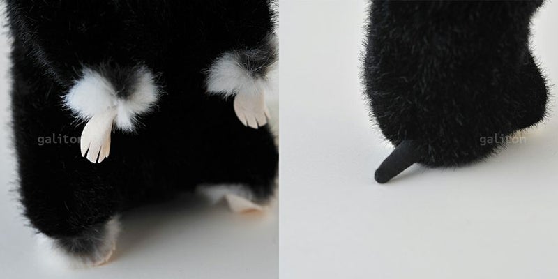 ケーセン Koesen ぬいぐるみ ヨーロッパハムスター 黒 Feldhamster, Schwarz