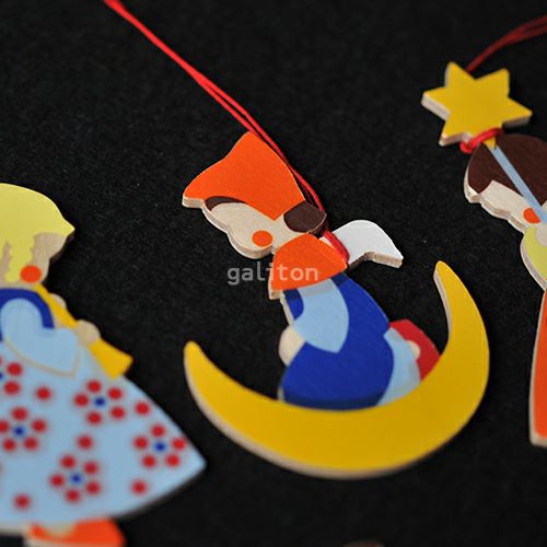 【xmas限定販売】《クリスマスオーナメント》 ヘラー HELLER かべかざり天使