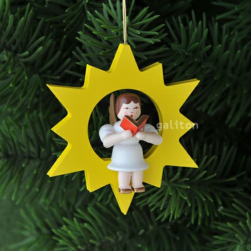 【xmas限定販売】《クリスマスオーナメント》 アルビンプライスラー Albin Preissler 讃美歌の天使 星