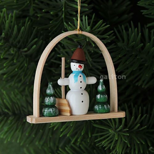 【xmas限定販売】《クリスマスオーナメント》 アーチと雪だるま
