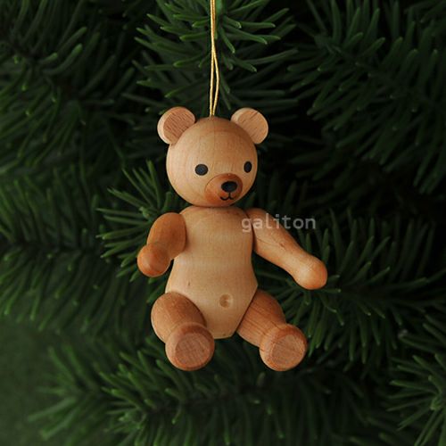 【xmas限定販売】《クリスマスオーナメント》 カーヴェーオー KWO テディベア 座り