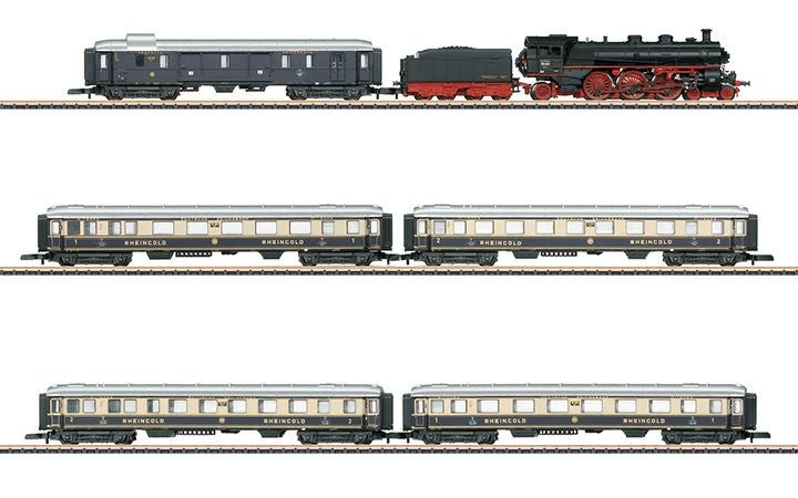 maerklin/メルクリン 81332 蒸気機関車セット DRG BR18.4 Rheingold 1931 Zゲージ