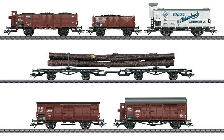 maerklin/メルクリン 46017 貨車5両セット DRB BR95用