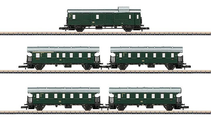 maerklin/メルクリン 87507 客車5両セット DB Hollentalbahn　Zゲージ