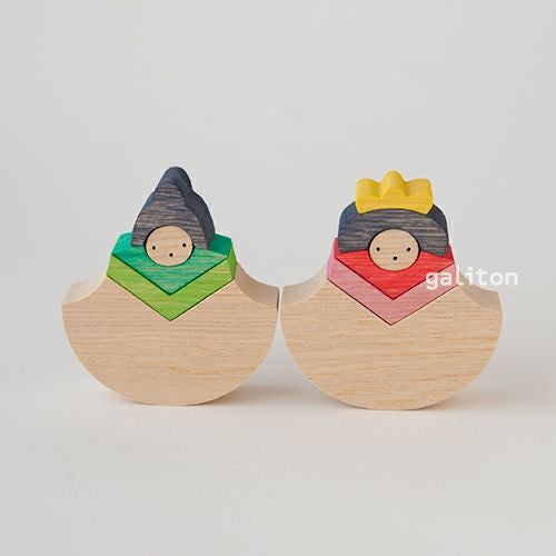 小黒三郎 八の字びな