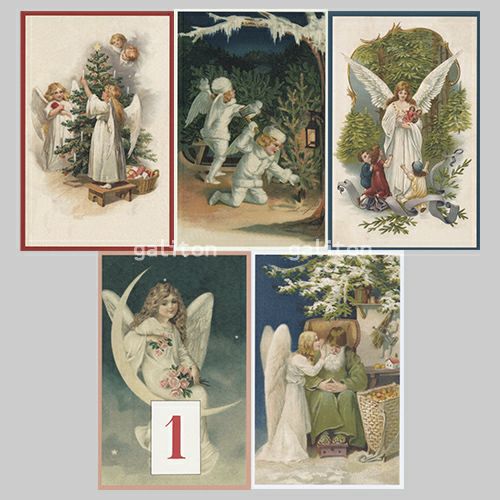 【xmas限定販売】 クリスマスポストカード5枚組P