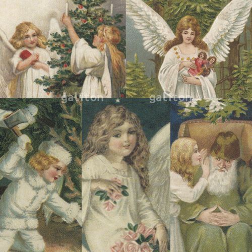 【xmas限定販売】 クリスマスポストカード5枚組P