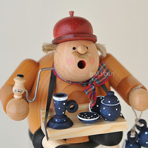 煙出し人形 KWO太っちょ陶器売り 座り 21466