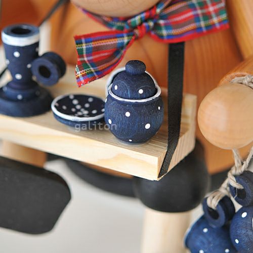 煙出し人形 KWO太っちょ陶器売り 座り 21466