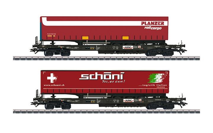 maerklin/メルクリン 47115 コンテナ貨車2両セット Schoni and Planzer