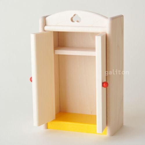 リュルケ Ruelke 木製ドールハウス家具 洋服ダンス