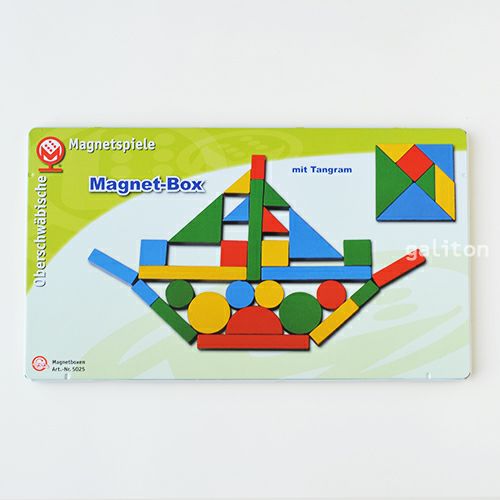 マグネットシュピーレ Magnetspiele 缶入マグネットセット |木の