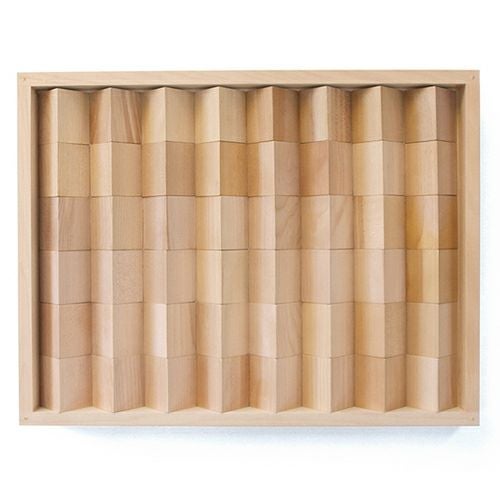 童具館 【Mシリーズ】ワクブロック WAKU-BLOCK45M G12（正三角柱）【メーカー欠品につきご予約受付中/納期:受注後約2～3か月】