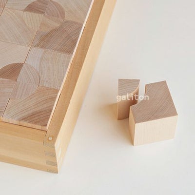 童具館集団用WAKU-BLOCK | 木のおもちゃ がりとん