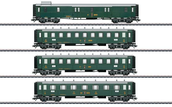 maerklin/メルクリン 42388 客車4両セット SBB/CFF/FFS